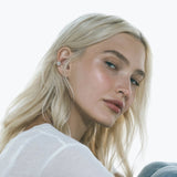 Zinnia Ear Cuff S | Silver