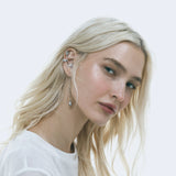 Wild Rose Earrings | Silver