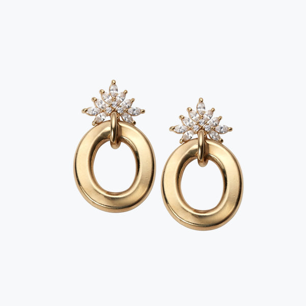 Jagger Hoop Earrings | Gold