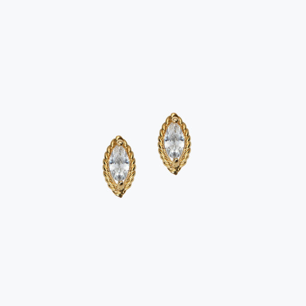 ORA EARRINGS | Gold