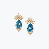 Cielo Earrings Light Blue | Silver