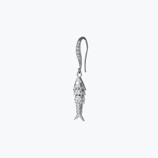 My Lucky Fish Earring | Silver