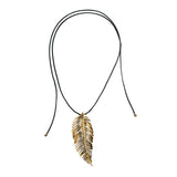 Free Feather Necklace | Gold
