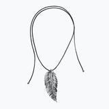 Free Feather Necklace | Silver
