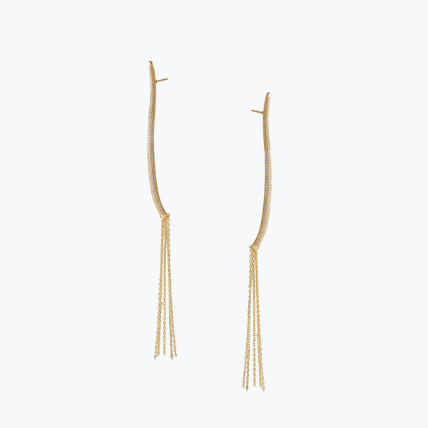 High Line Earrings | Gold