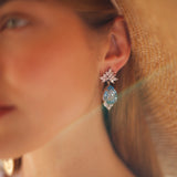 Cielo Earrings Light Blue | Silver