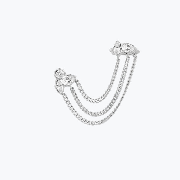 Rokku Earring | Silver