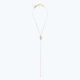 Stella Drop Necklace | Silver