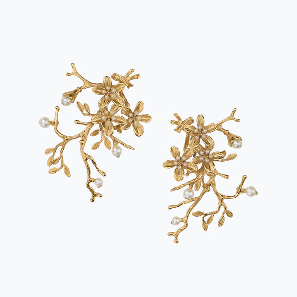 Sani Earrings | Gold