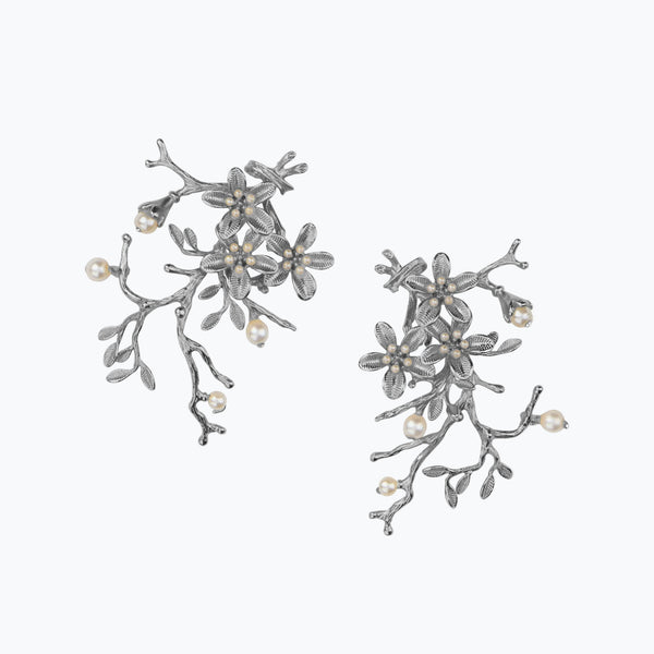Sani Earrings | Silver