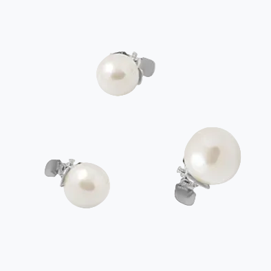 Pearl Hair Studs