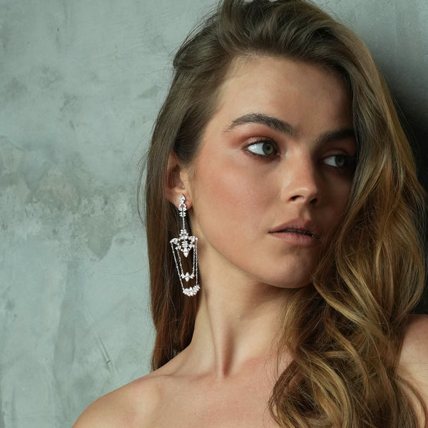 Bree Earrings | Silver