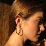 Mary Hoop Earrings S | Silver