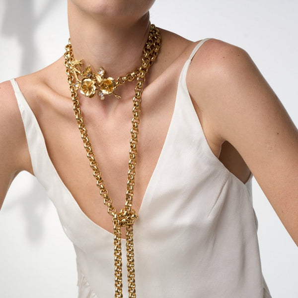Rosie Necklace | Gold