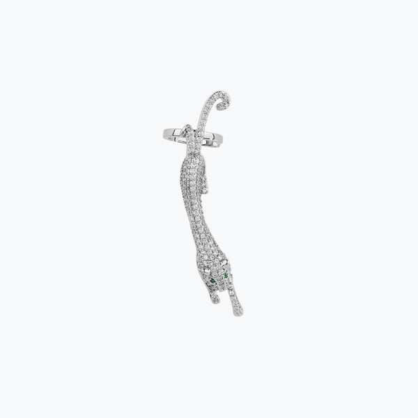 Lioness Earring | Silver