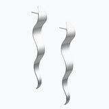 Wavy Earrings | Gold