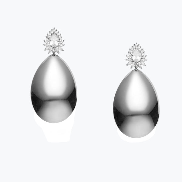 Allen Earrings | Silver