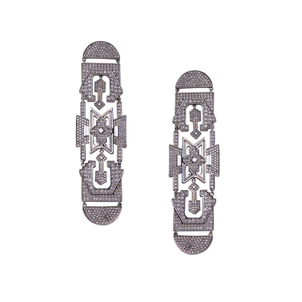 Bond Earrings | Silver