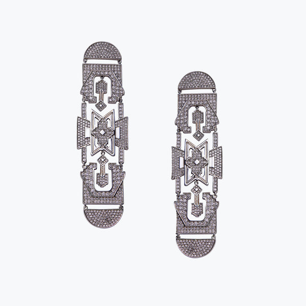 Bond Earrings | Silver