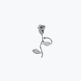 Wild Rose Ear Cuff | Silver