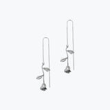 Wild Rose Earrings | Silver