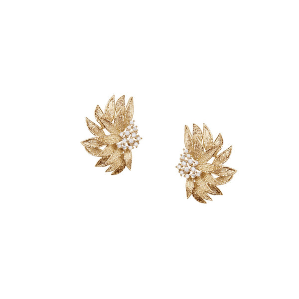 Daisy Earrings | Gold