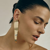 Mini Wavy Earrings | Silver