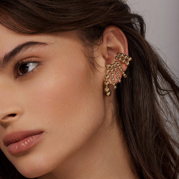 Lynx Ear-Cuff | Gold