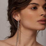 Rio Earrings L | Silver