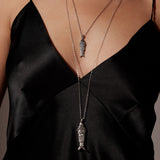 My Lucky Fish Necklace L | Gold