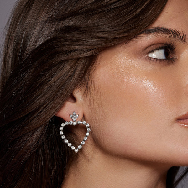 Amor Earrings S | Silver