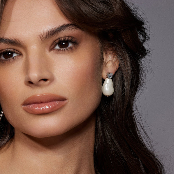 Pearla Earrings | Silver