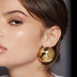 Sphere Earrings | Gold