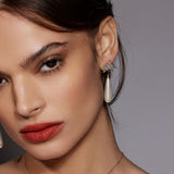 Topaz Earrings S | Silver