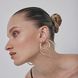 Ola Hoop Earrings | Gold