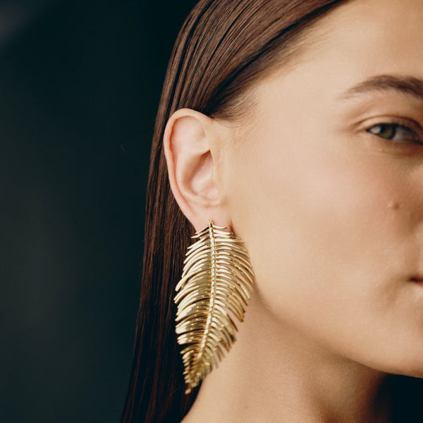 Free Feather Earrings