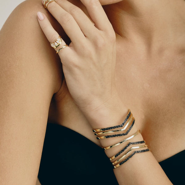 Wonder Bracelet | Black - Gold