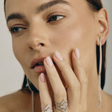 High Line Earrings | Silver