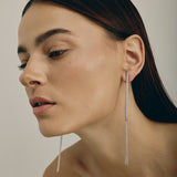 High Line Earrings | Silver