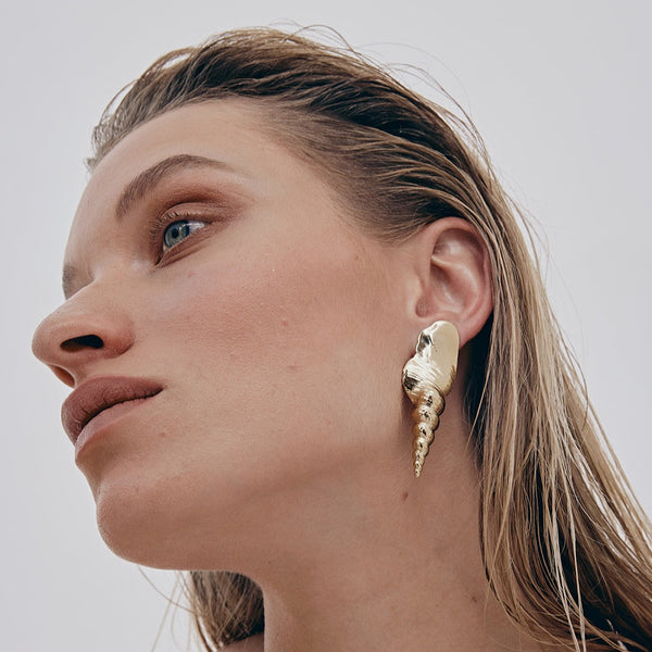 Fantasy Sea Shell Earring