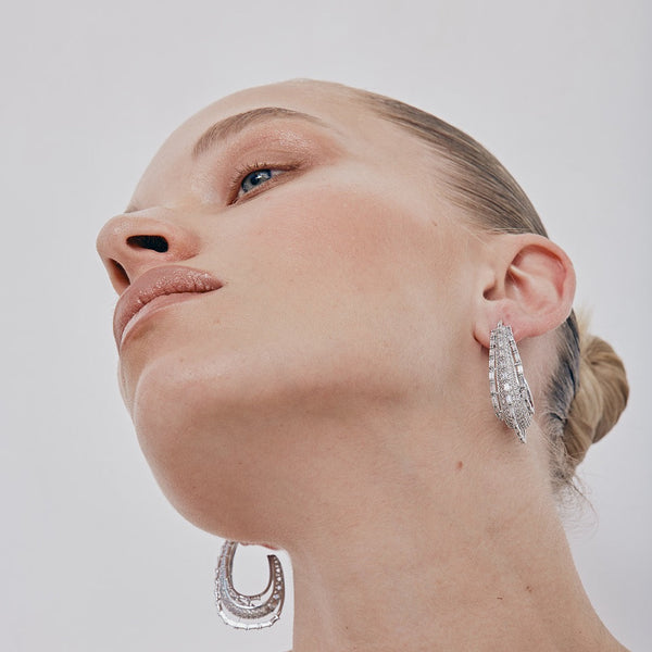 Blair Earrings | Silver