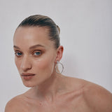 Manhattan Hoop Earrings | Gold