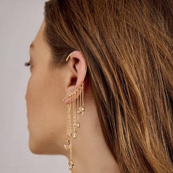 Rain Drop Earring | Gold
