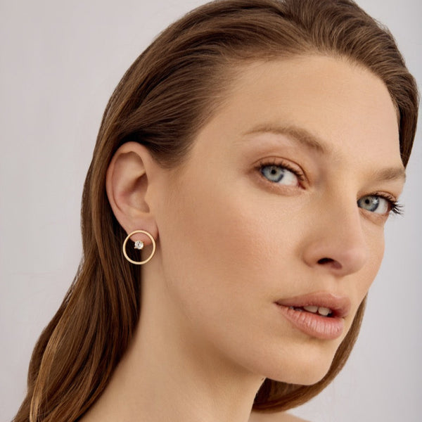 Eclipse Earrings | Silver
