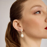 Aleli Pearl Earrings | Gold