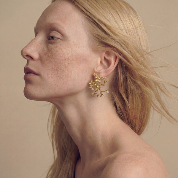 Sani Earrings | Silver