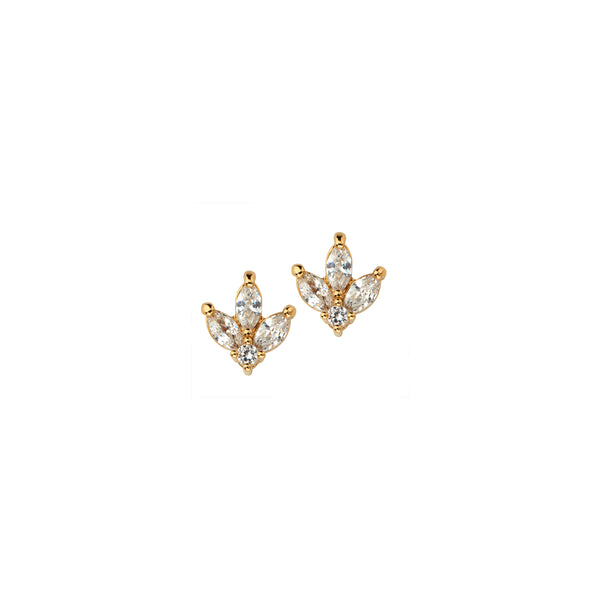 LOTUS EARRINGS | Gold