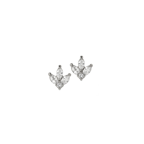 LOTUS EARRINGS | Silver