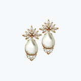 Cielo earrings pearl | Silver