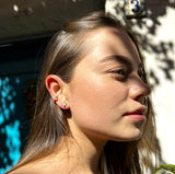 Lotus Earrings | Silver